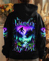 Maxcorners Not All Who Wander Are Lost Bigfoot Colorful All Over Print LM1601