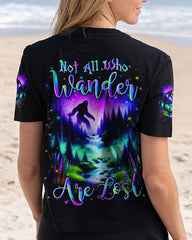 Maxcorners Not All Who Wander Are Lost Bigfoot Colorful All Over Print LM1601