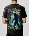 Maxcorners I'm Hiding From Stupid People Bigfoot All Over Print LM1601