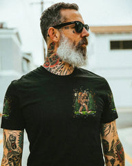 Maxcorners Not All Who Wander Are Lost Bigfoot All Over Print LM1601