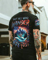 Maxcorners Not All Who Wander Are Lost Compass All Over Print LM2101