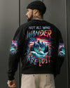 Maxcorners Not All Who Wander Are Lost Compass All Over Print LM2101