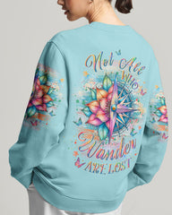 Maxcorners Not All Who Wander Are Lost All Over Print LM2101