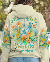 Maxcorners Not All Who Wander Are Lost All Over Print LM2101