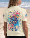 Maxcorners Not All Who Wander Are Lost Compass All Over Print LM2101