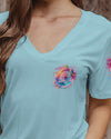 Maxcorners Smell The Sea Feel The Breeze Compass All Over Print LM1501