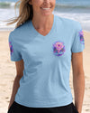 Maxcorners Smell The Sea Feel The Breeze Compass All Over Print LM1501