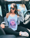 Maxcorners Smell The Sea Feel The Breeze Compass All Over Print LM1501