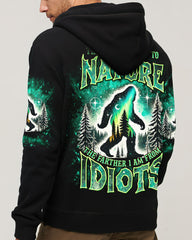 Maxcorners (Hot Deal) The Closer I Get To Nature Bigfoot All Over Print - Tlnt1111243 LM1601