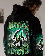 Maxcorners (Hot Deal) The Closer I Get To Nature Bigfoot All Over Print - Tlnt1111243 LM1601