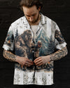 Maxcorners The Closer I Get To Nature Bigfoot Hawaiian Shirt LM2101
