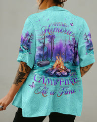 Maxcorners Making Memories One Campfire At A Time Hawaiian Shirt LM2101