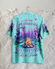 Maxcorners Making Memories One Campfire At A Time Hawaiian Shirt LM2101