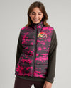 Maxcorners Pretty In Pink Hunting Camo Puffer Jacket LM1601