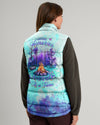 Maxcorners Making Memories One Campfire At A Time Puffer Jacket LM2101