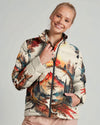 Maxcorners Not All Who Wander Are Lost Puffer Jacket LM2101