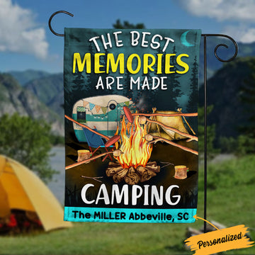 Maxcorners Camping Memories Garden Flag VT06