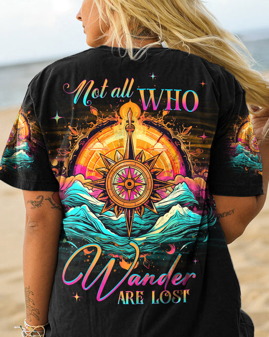 Maxcorners Not All Who Wander Are Lost All Over Print LM2101