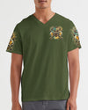 Maxcorners Weekend Forecast Deer Hunting With A Chance Of Beer Drinking All Over Print LM1601