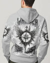 Maxcorners Not All Who Wander Are Lost Compass All Over Print LM1501