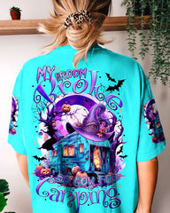 Maxcorners My Broom Broke So Now I Go Camping Halloween All Over Print LM2101