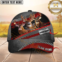 Maxcorners Modern Hunting Sport Style Personalized Name Cap  (Deer/Moose/Boar/Turkey/Duck)