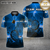 Maxcorners Darts Shirt Dartboard Lightning Glow Multioptions Personalized Name, Team Name Unisex 3D Shirt (4 Colors)