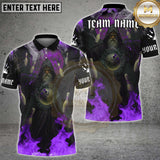 Maxcorners Bowling Shirt Magic Flame Wizard Multioptions Personalized Name, Team Name Unisex 3D Shirt (4 Colors)