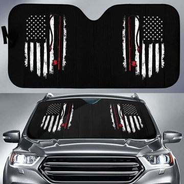Maxcorners Fishing Flag Auto Sun Shade
