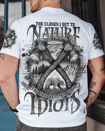 Maxcorners The Closer I Get To Nature All Over Print LM2101