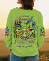 Maxcorners Making Memories One Campfire At A Time Frog All Over Print LM1501