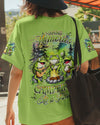 Maxcorners Making Memories One Campfire At A Time Frog All Over Print LM1501
