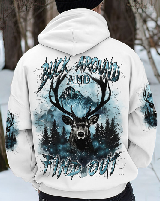 Maxcorners Buck Around And Find Out Deer Hunting All Over Print LM1601