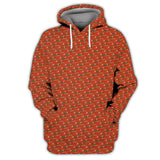 Maxcorners Christmas Golf Shirt, Funny Pattern Golf Shirt, Xmas Golf Shirt For Men