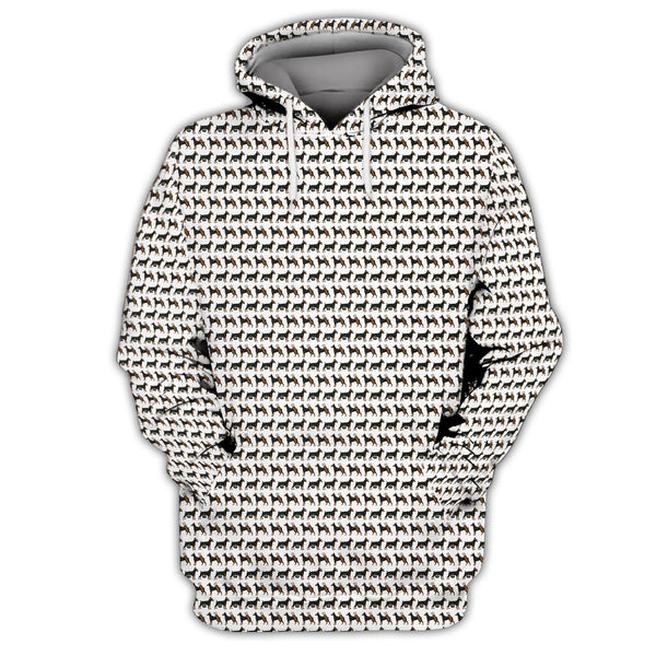 Maxcorners Maxcorners Pattern Golf Shirt For Men, Dog Golf Shirt, Crazy Golf Shirt For Golfers