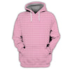 Maxcorners Funny Pattern Golf Shirt, Pink Golf Shirt For Women, Breast Cancer Golf Shirt For Golfer
