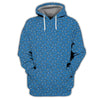 Maxcorners Funny Pattern Golf Shirt, Dachshund Golf Shirt, Prostate Cancer Golf Shirt For Men