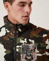 Maxcorners The Closer I Get To Nature Deer Camo Puffer Jacket LM2101