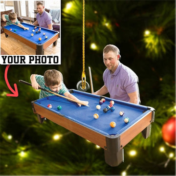 Maxcorners Custom Photo Christmas Hunting Ornament For Deer Hunting Lovers