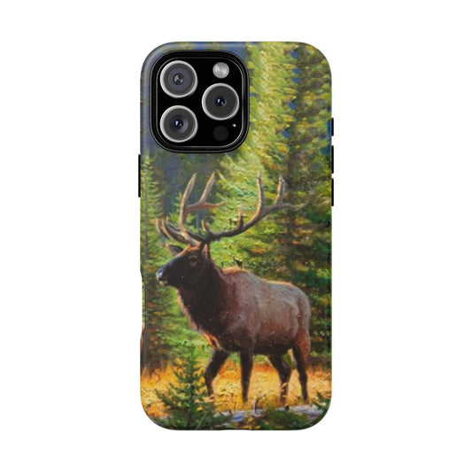 Maxcorners Hunting Elk Full Wrap Phone Case LM1012