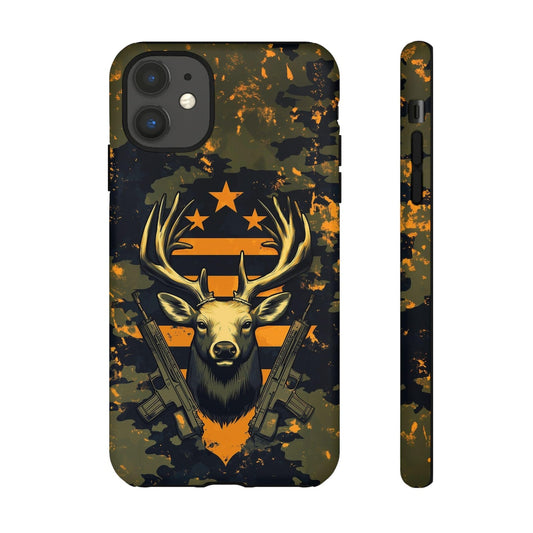 Maxcorners Camouflage Deer Hunter Phone Case: Rugged Outdoorsman Gift 3D Phone Case LM0812