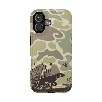 Maxcorners Camouflage Duck Hunting iPhone 17 Magnetic Tough Phone Case
 Full Wrap Phone Case LM0812