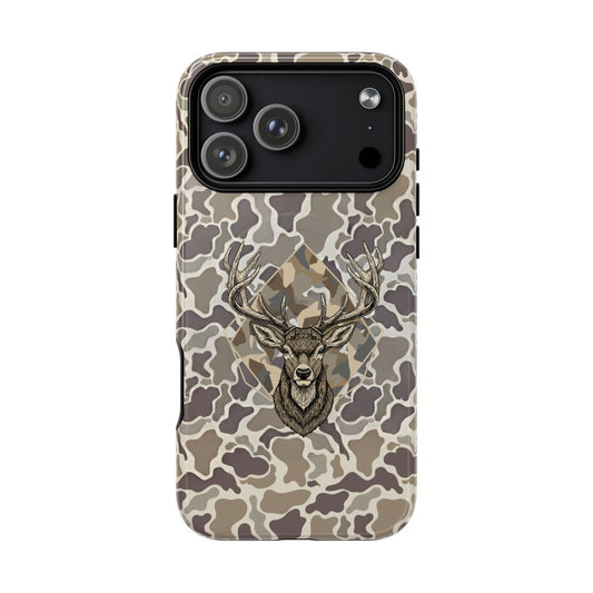 Maxcorners Camouflage Buck Deer phone case | Tough Magnetic Case 3D Phone Case LM0812