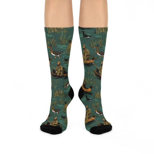 Maxcorners Duck Hunting Socks - Perfect gift for Fisherman/Hunters, Hunting socks, Fishing socks, birthday gift, Christmas stocking stufferLM2611
