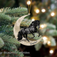 Maxcorners Horse Sleep In The Wings Angel Car Ornament