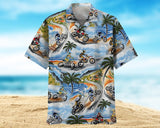 Maxcorner Racetrack Beach Motorcross Hawaiian Shirt