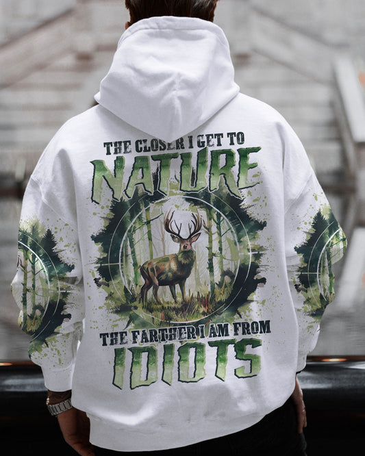 Maxcorners The Closer I Get To Nature Deer Hunting All Over Print LM2101