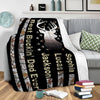 Maxcorners Personalized Hunting Dad Blanket, Best Buckin' Dad Ever Blanket, Custom Soft Sherpa Fleece Throw Blankets, Gift for Dad, Father's Day Gift

 LM1711