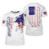 Maxcorners We The People 250 Anniversary 1776-2026 Distressed Flag Golf Shirt For Women, Patriotic 4th Of July Golf Shirt LM1507