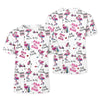Maxcorners Par Then Bar Flamingo Funny Womens Golf Polo Shirt, Custom Ladies Golf Shirt